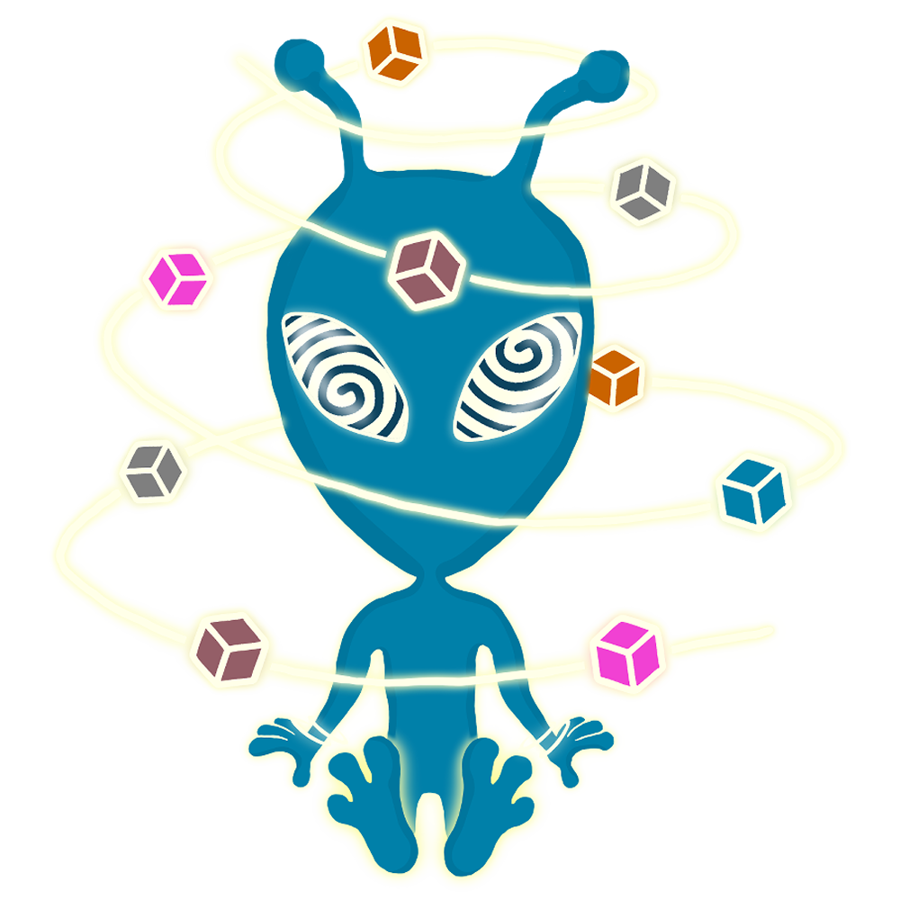 Rock, Paper, Scissors, Alien, Laser Gun